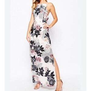 Keepsake The Label Restless Heart Maxi Dress ivory floral NEW size L